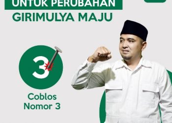 Calon kepala desa Girimulya Periodes 2021-2027 Indra Iskandar